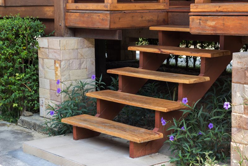 Wooden Steps Installation in Olathe, KS