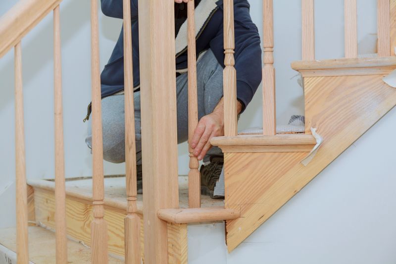 Wood Stairs Replacement in Conroe, TX