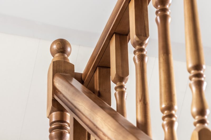 Wooden Banister Installation in Alpharetta, GA